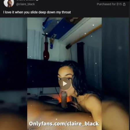 claire_black OnlyFans leak new video ( 719.5 MB )