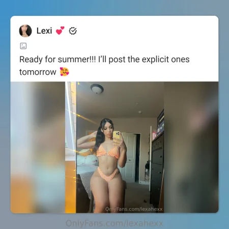 lexahexx Onlyfans leaked 2025 video and photo pack ( 2.7 GB )